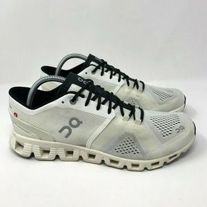 On Cloud X Running Shoes Womens Size 11 Sneakers Athletic White